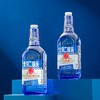 【金奖品质】北京二锅头出口金奖小方瓶42度蓝方老熟清香型白酒粮食酒 商品缩略图0