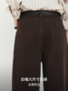 热软糖棕 纯棉弯刀牛仔裤FCG1JEN096 商品缩略图3