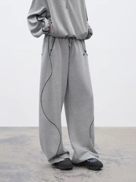 半圆/C61130056/莫代尔混纺亲肤弯刀裤