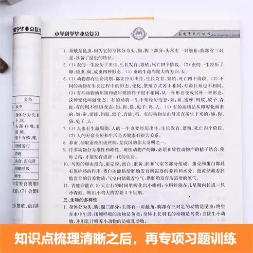 2026备考孟建平小学科学毕业总复习小升初总复习毕业考试卷升级版 商品图2