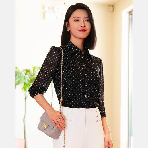 皮尔卡丹女装衬衫P52063B5018B3 商品图0