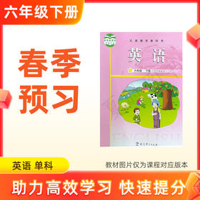 【英语】六年级下册预习 单科