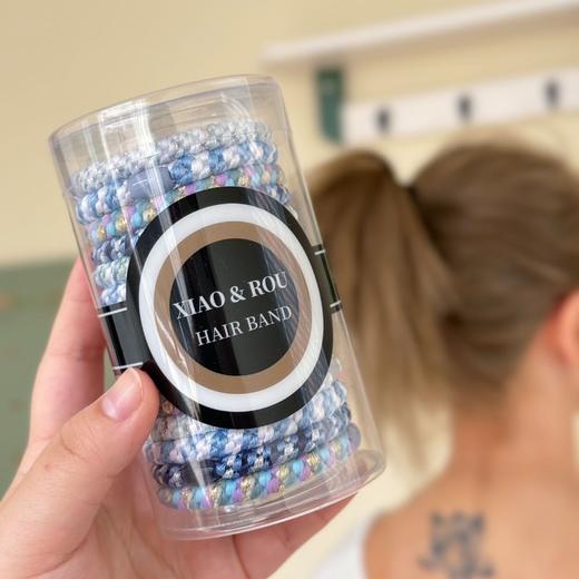 【出口US L.*RICKSON同款发绳】天王嫂、郑*文、郭晶*zui爱！细软塌姐妹终于能支棱起来了~多色系适配，可当手环，适配夏天 商品图2