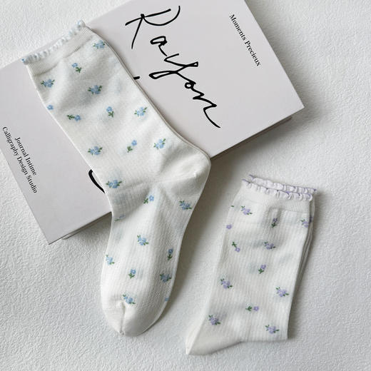 ZY小清新碎花袜子基础-简约-纪念日百货门店同款169143867 商品图2