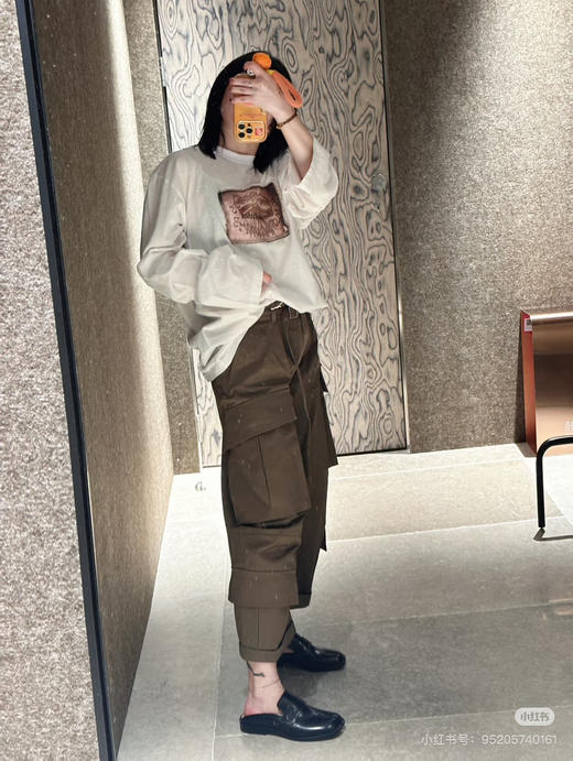 预售acne做旧长袖T恤打底衫011007 商品图13