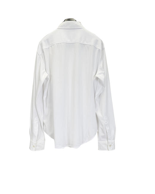 男款刺绣拼接长袖衬衫ba015 商品图1