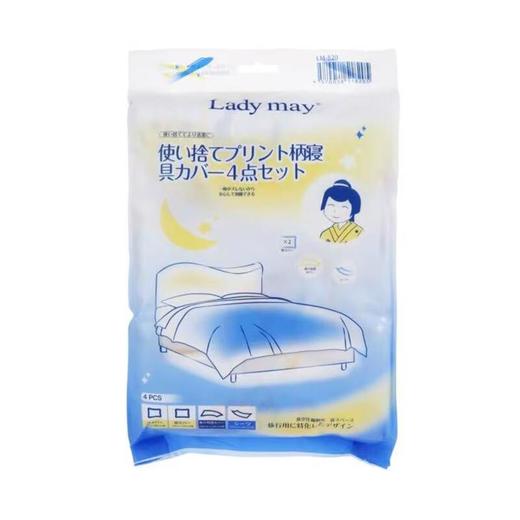 Ladymay 臻选一次性印花床上四件套 商品图0