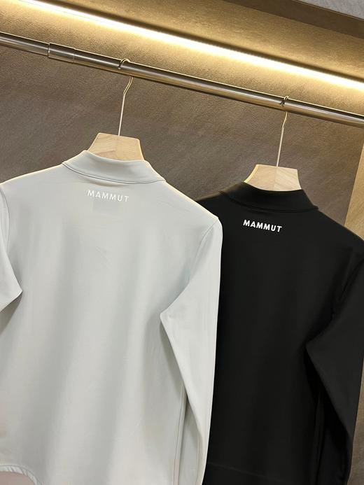 点此购买 猛犸象春秋季男士半拉链加绒立领长袖T恤 ss 341049 商品图9