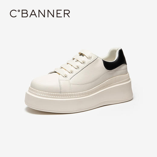 千百度 26年春季新品 休闲板鞋 A26108801 商品图1