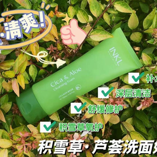 盈珂资积雪草芦荟洁面乳120ml 商品图1