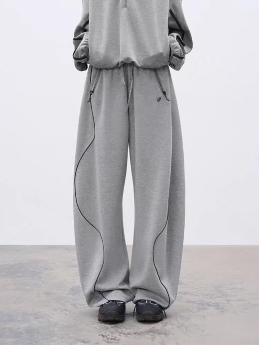 半圆/C61130056/莫代尔混纺亲肤弯刀裤 商品图3