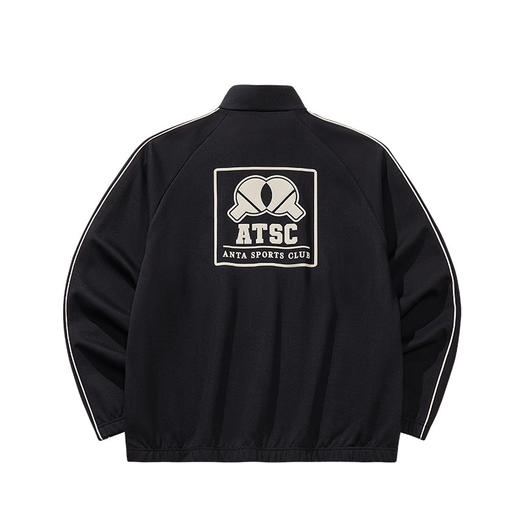 安踏休闲外套男2026新款校园风美式宽松针织运动服上衣152618701 商品图4