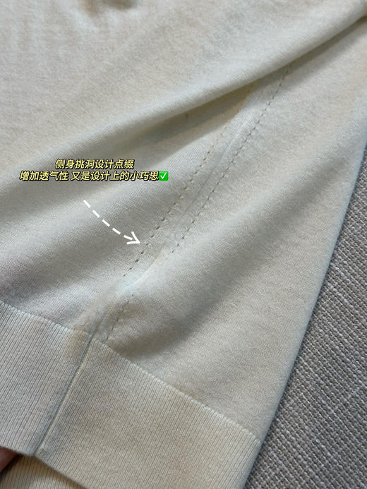 澳洲美利奴100绵羊毛正肩Polo针织短袖 商品图10