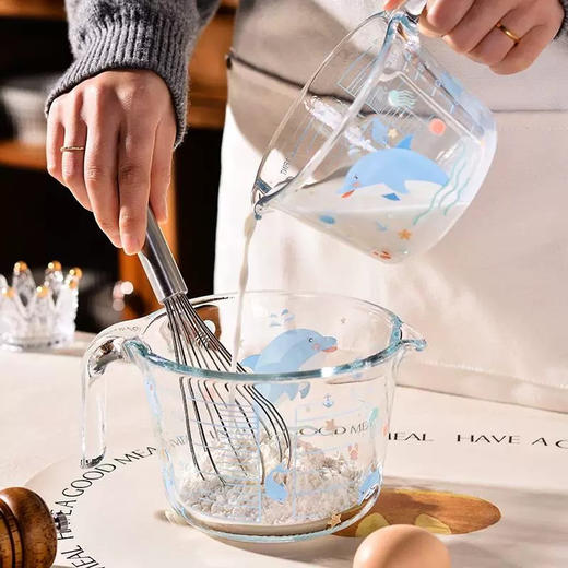 树可小白熊高硼硅玻璃量杯 商品图1