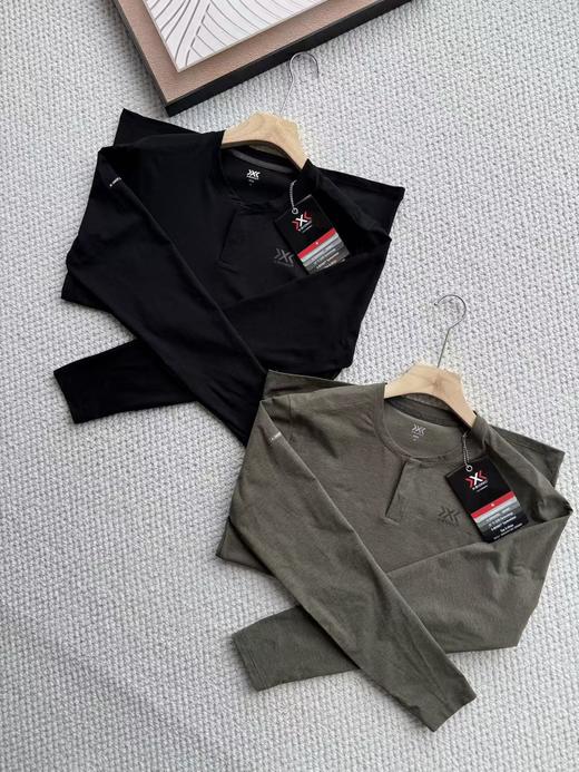 【sncp1】新款男子亨利领速干防晒长袖T恤 ！！ 商品图1