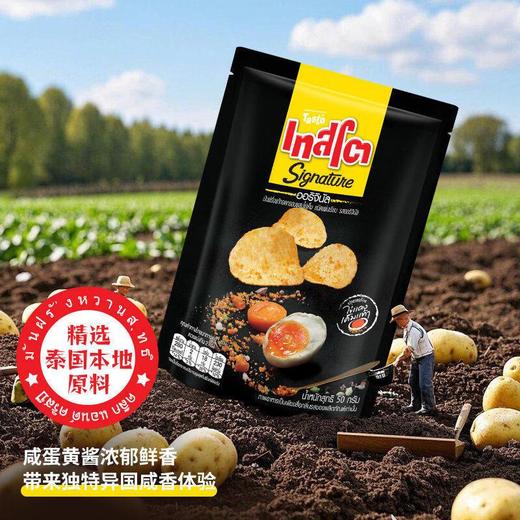 TASTO经典咸蛋黄风味薯片50g 商品图0