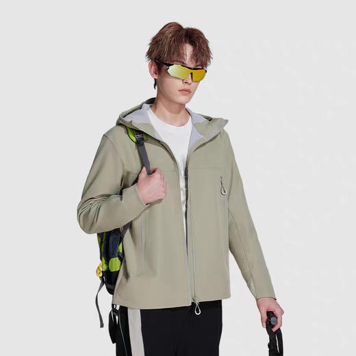 英国Schenvega 情侣百搭 软壳冲锋衣外套 柔软贴身 保暖透气 男女同款 A87-DQC6622 商品图9