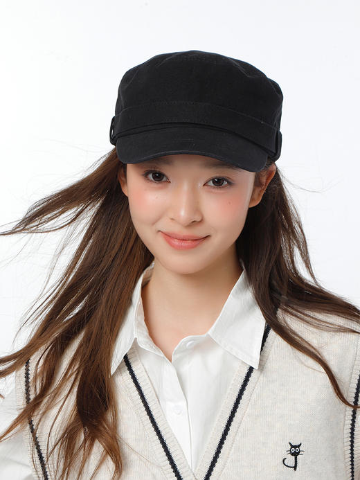 简约时尚百搭马术帽军帽-纪念日百货门店同款169265362 商品图4