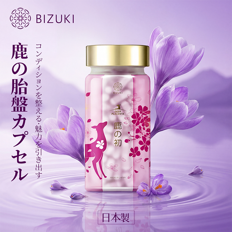 【女性胶囊2个月量】周期状态支持 内在平衡管理 焕活好状态 日本原装进口BIZUKI女性胶囊 180粒