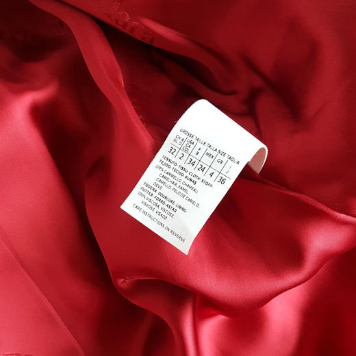 【95新】MaxMara红色骆驼毛连帽大衣外套155/80A 120226JJ31 商品图6