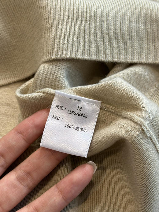 澳洲美利奴100绵羊毛正肩Polo针织短袖 商品图14
