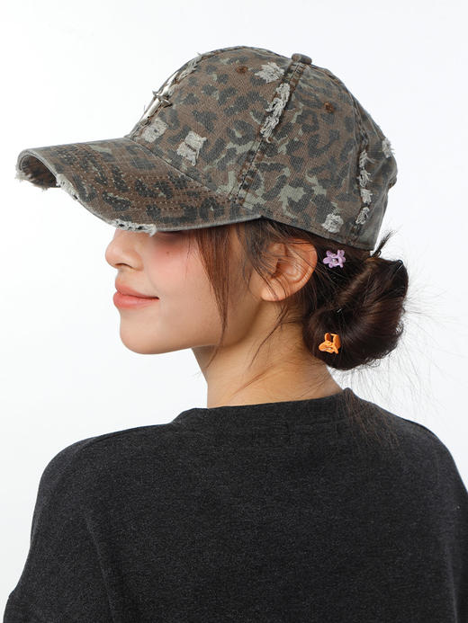 潮流小众废土风十字棒球帽-纪念日百货门店同款169146371 商品图2