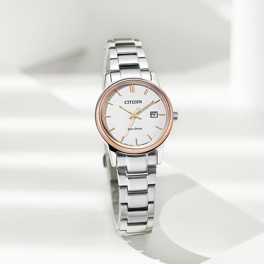 西铁城/CITIZEN光动能商务休闲防水男女情侣手表(女表)EW2319-71A 商品图2