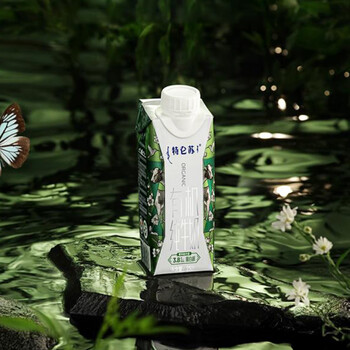 蒙牛特仑苏有机纯牛奶梦幻盖250ml*16盒 送礼佳选 /水饮冲调 /常温奶 /有机牛奶