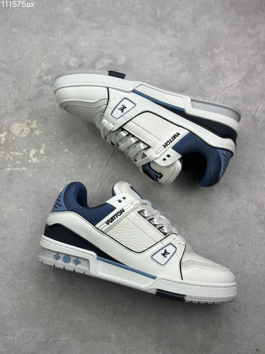 春季特惠💰720 LV 纯原版本 # 驴家 Trainer 低帮休闲板鞋 商品图4