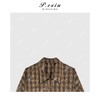04-6潘依绣丁丁宠粉韩系氛围感复古格子长袖衬衣 Q66015 商品缩略图2
