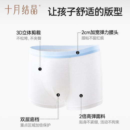 儿童一次性内裤纯棉男女童便携无菌学生旅行日抛免洗短裤 商品图4