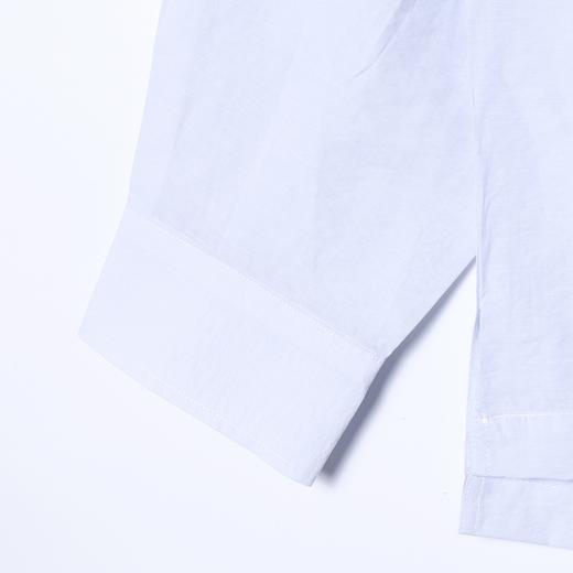 SDSA男装2026新款潮牌简约风长袖衬衫男女同款双口袋宽松翻领上衣 商品图5