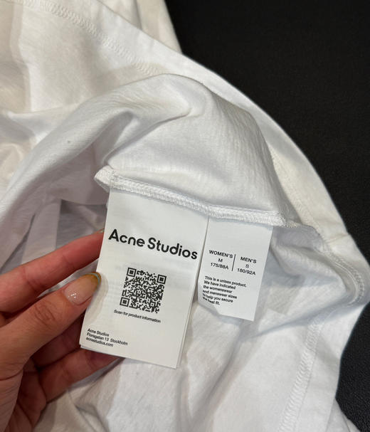 预售acne做旧长袖T恤打底衫011007 商品图10