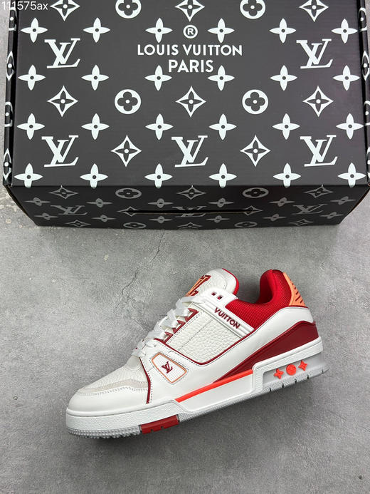 春季特惠💰720 LV 纯原版本 # 驴家 Trainer 低帮休闲板鞋 商品图2