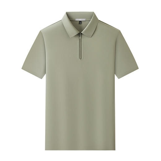 【抗菌&瞬间凉感】圣得西短袖男款polo衫2026春季痞帅高级商务T恤 商品图13