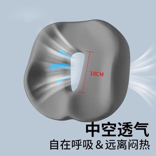 记忆棉坐垫加厚尾椎减压办公室椅子四季久坐神器屁垫多功能坐垫 商品图1