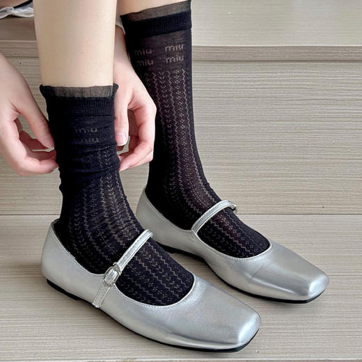 基础-简约超薄堆堆袜-纪念日百货门店同款169449954 商品图3