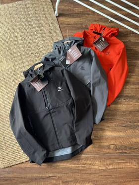 【jc1】男子户外无缝压胶冲锋软壳防风外套！！