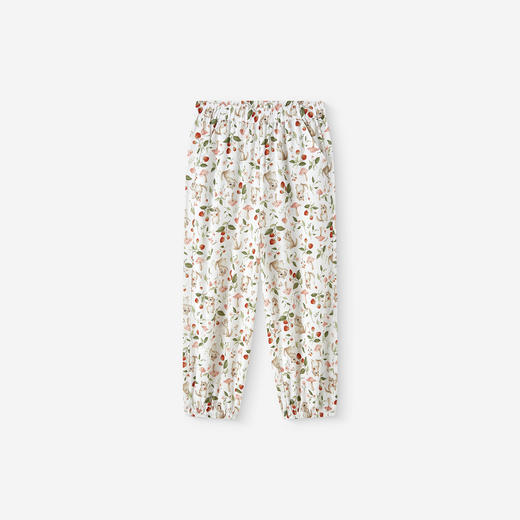 【莱赛尔防蚊裤】英氏儿童裤子男童女童夏季防蚊裤长裤莱赛尔透气束脚裤休闲户外百搭裤装 商品图4