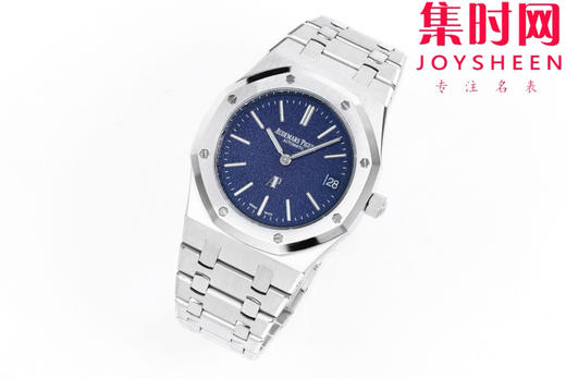 ZF爱彼AP皇家橡树系列 表径39MM的16202 “JUMBO”超薄腕表 蓝色麦粒纹表盘 男士腕表 小手腕福音 商品图2