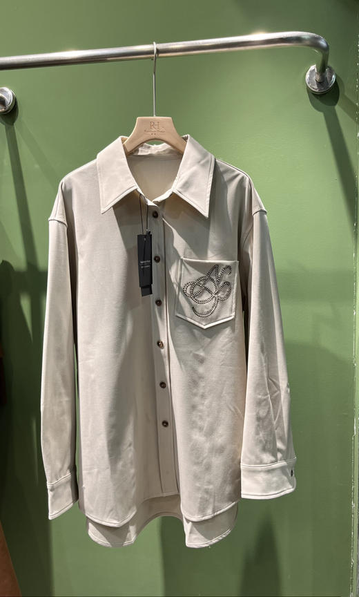 原单宽松扩板挺括感衬衫 商品图4