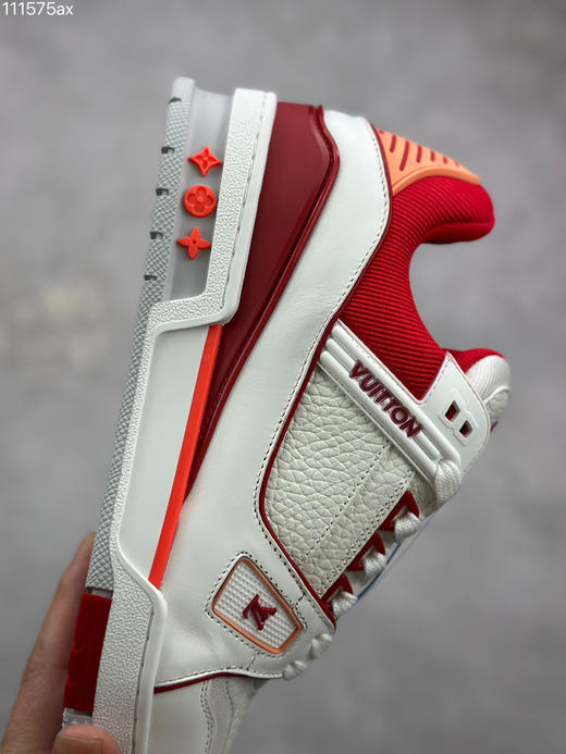 春季特惠💰720 LV 纯原版本 # 驴家 Trainer 低帮休闲板鞋 商品图5