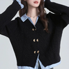 假两件POLO领针织开衫｜显高显瘦、百搭实穿于一身 商品缩略图0