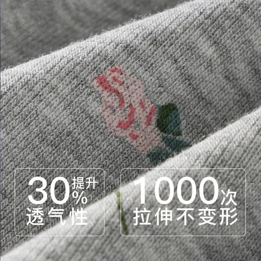 【7.5折限时特惠】【秀黛】女印花针织三件套女士睡衣家居服MW554005T【门店同款】 商品图2