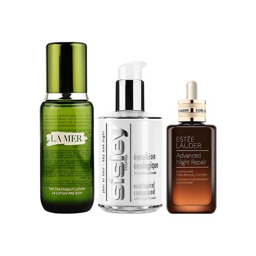 【全球购A义乌】送海蓝之谜礼盒礼袋 海蓝之谜精粹水150ml+希思黎全能乳液125ml+雅诗兰黛小棕瓶精华100ml 商品图6