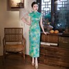 WX2026新款真丝旗袍长款改良中式桑蚕丝连衣裙优雅气质修身复古 商品缩略图1