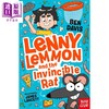 【中商原版】搞笑喜剧 莱尼.莱蒙1 Lenny Lemmon and the Invincible Rat 英文原版 儿童英语课外阅读 爆笑校园喜剧小说故事 商品缩略图0