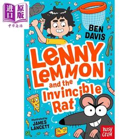 【中商原版】搞笑喜剧 莱尼.莱蒙1 Lenny Lemmon and the Invincible Rat 英文原版 儿童英语课外阅读 爆笑校园喜剧小说故事