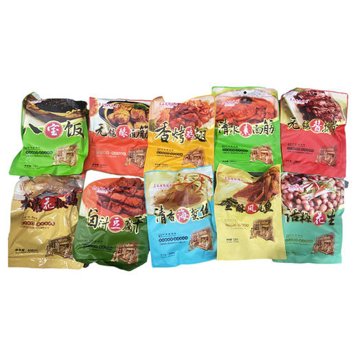 【特惠198.9】真正老陆稿荐熟食礼盒全家宴2310g-（效期至26年7月）-专享价 商品图1