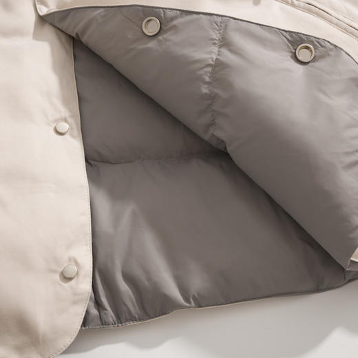 男款毛领羽绒马甲背心zh006 商品图2